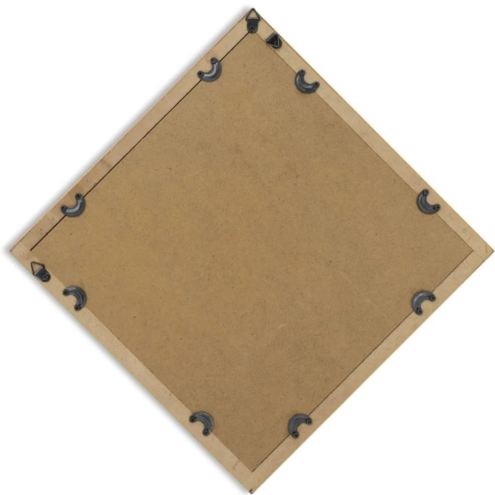 Wood Framed Mirror Set (2)